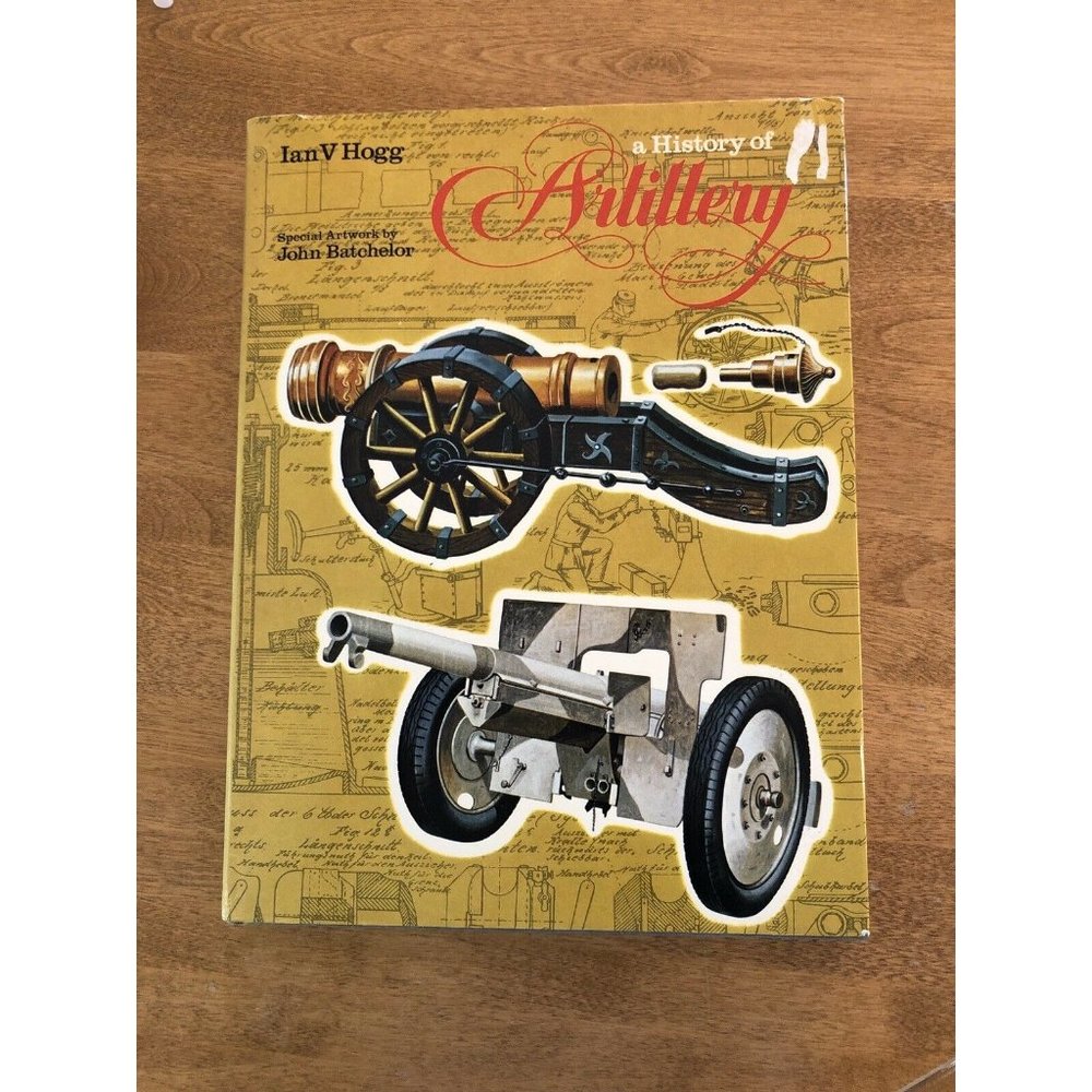 Hamlyn A History of Artillery Book Unisex OS Tan Ian V Hogg Military Illustrated